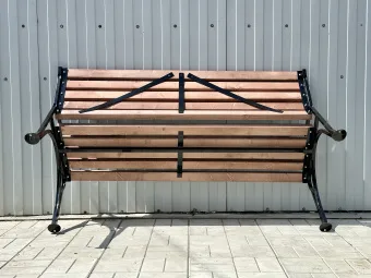 Скамейка Классика с подлокотником 2,0 м